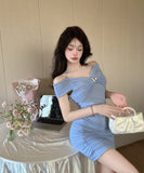 【3色】キャバドレス ミニドレス セクシー 気質 おしゃれ party タイトドレス YH2-DD6443