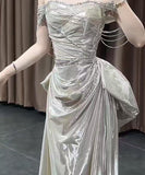 ロングドレス キャバドレス パーティードレス オフショルダー ロングドレス 上品 エレガント パーティー 誕生日 LW2-YYR12