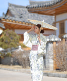 新作 かわいい 親子浴衣 子供 大人 スウィート フラワー 浴衣 花火大会 XH6-202409