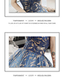 【自社手作り】ロングドレス パーティードレス ゴージャス パーティー 誕生日 結婚式 披露宴 LW2-MXN9-9