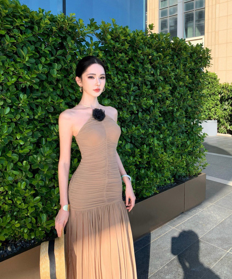 Lady's coco ロングドレス セクシー ボディコン キャバドレス