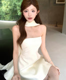 ミニドレス キャバドレス  セクシー エレガント 上品 チューブトップ パーティー 二次会 結婚式のお呼ばれ JC2-XKDHS-109-8365-Sep11