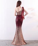 【3色】ロングドレス 高品質 キラキラ ナイトドレス 宴会 グラデーションカラーYH2-YEY8118#