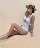 【2色】ビキニ水着モノキニフリルタンキニ体型カバー谷間見せ大人可愛い旅行ビーチ海 WQ7-DP-A10048