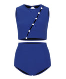 【2色】 水着 温泉 ビキニ モノキニ セクシー 海辺 可愛い 着痩せ YH7-JX-241238JX24