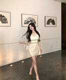 Lady's coco ミニドレス キャバドレス セクシー ウエストシェイプ デート LW2-XKDD452-1037-Sep10