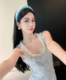 手作り ミニドレス ツイードドレス セレブ風 セクシー 高級感 デートディナー 誕生会ドレス WQ2-ZED882087DXH437