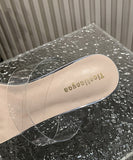 ハイヒール パンプス キラキラ スリッパ 美脚効果 歩きやすい 流行り カワセクシー 百掛け  ヒール 靴 WQ5-ZJ68589-5