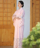 レース ゆかた 新作 かわいい 浴衣 キュート 大人 スウィート フラワー 花火大会　XH6-202401