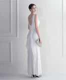 【6色】ロングドレス パーティードレス 誕生日 演奏会 宴会 ウェディング YH2-YEY19928#