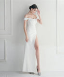 【7色】ロングドレス セクシー 新作 高品質 肌見せ気質 演奏会 宴会 YH2-YEY19725#