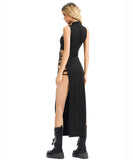 【2点セット】 セクシー コスプレ ハロウィン 闇姫 夜ナカ ブラック 仮装パーティー JC2-XJJ099