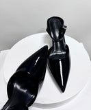 【2色】ハイヒール サンダル ポインテッドトゥ ビジュー付きストラップ ピンヒール クローズドトゥ デート お出かけ 出勤 JC5-FZ-MX-067