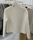 【2色】カシミヤ コート 高品質 手作り かわいい 新作 ゴージャス XH2-ZDM2303