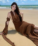 Lady's coco ロングドレス キャバドレス セクシー  背中あき 結婚式 二次会 披露宴 パーティー 上品  LW2-CD6-CF12-52270580