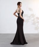 【6色】ロングドレス セクシー 谷間見せ party 気質 エレガント 宴会 YH2-YEY1536#