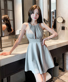 【4色】Lady's coco ミニドレス キャバドレス セクシー 着やせ Aライン ノースリーブ ウエストシェイプ ぽっこりお腹カバー 大人可愛い きれいめ 神コーデ クラブ JC2-YM8876