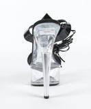 ハイヒール クリアヒール キラキラ  ビジュー ストーム付きピンヒール 美脚効果 歩きやすい 靴 セクシー サンダル LW5-JJ190-Q23