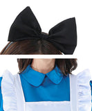 【3点セット】夢かわ コスプレ ハロウィン アリス  エプライムブルー ロリータフリル メイド服 仮装パーティー JC2-XJY6028