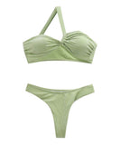 3色3点式セットホルターネック水着ビキニワンピース非対称モノキニ温泉ビーチ海 WQ7-YQ-HH6X58THLL