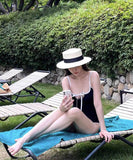 水着ビキニタンキニモノキニリボンセクシーSNS話題体型カバー温泉ビーチ海 WQ7-XYX-Q9126