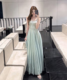 ロングドレス キャミワンピ クリスタルチェーン エレガント×可憐 大きめフレア チュール素材 デート 結婚式 二次会 パーティー 女子会 JC2-XKDHS-109-8345-Sep4