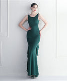 【6色】ロングドレス パーティードレス 誕生日 演奏会 宴会 ウェディング YH2-YEY19928#