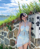 水着 ビキニ セクシー スカートフェア リーレース ギャル 小胸さん リゾート　温泉 DQ7-DP-A23039