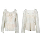 3点式セットビキニ水着ハイウエストセクシーモノキニタンキニリボンカワセクシー韓国っぽ温泉ビーチ海 WQ7-DP-A10426