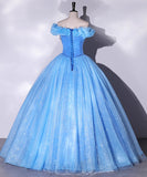 【自社手作り】ロングドレス パーティードレス ゴージャス パーティー ドリーミー プリンセス風 ボリュームドレス 誕生日 結婚式 披露宴 LW2-QY1