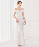 【6色】ロングドレス 新作 宴会 気質 高品質 披露宴 脚長効果 YH2-YEY19130#