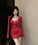 【2色】Lady's coco ミニドレス キャバドレス セクシー チュール クラブドレス ナイトドレス レディースファッション 大人可愛い セクシースタイル LW2-DD5817