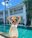 ビキニ水着ワンピース谷間見せSNS話題体型カバータンキニモノキニ温泉ビーチ海 WQ7-BY-WX005