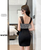 ミニドレス キャバドレス セクシーギャル系 キャミ バックレス ボディコン キャバクラ パーティー JC2-YM8860