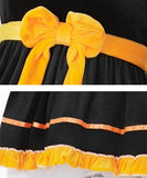 【3点セット】 かわいい コスプレ ハロウィン ウィッチ  仮装 パンプキンモチーフ 制服パーティー JC2-XJJ232