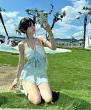 水着 ビキニ セクシー スカートフェア リーレース ギャル 小胸さん リゾート　温泉 DQ7-DP-A23039