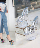 ハイヒール 2色 新作 透過性 きれい YT5-ZJ-10367-5