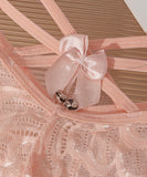 【5色】 下着 Tバック セクシー レース リボン シースルー  かわいい  抗菌加工 体温変色 レディース LW8-RS2268#