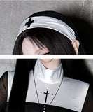 【5点セット】 セクシー コスプレ ハロウィン 神コス シスターコス 大人の色気 コスチューム パーティー 仮装パーティー JC2-XJJ282