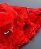 【7色】レース ストーンチャーム付き セクシー Tバック  サイズ調整可能 大人ランジェリー LW8-HS2003