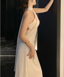 Lady's coco ロングドレス キャバドレス セクシー サテン ワンショルダー  エレガント 気質アップ 二次会 披露宴 上品 LW2-XHY5229