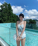 水着 ビキニ セクシー スカートフェア リーレース ギャル 小胸さん リゾート　温泉 DQ7-DP-A23039