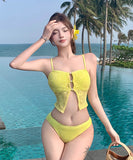 4点式セットビキニ水着花柄ワンピースレース体型カバー高級感セクシー温泉ビーチ海旅行SNS話題タンキニ WQ7-GM-adn007