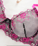 【上下セット】ランジェリー ブラ 下着 新作 セクシー 透け感 谷間魅せ デート LW8-AFNK7009#