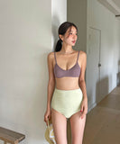 【2色】ビキニ水着ハイウエストセクシーモノキニタンキニ温泉ビーチ海大人可愛い WQ7-XYX-V2525