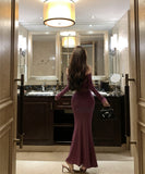 Lady's coco ロングドレス キャバドレス セクシー ボディコン マーメイドドレス 二次会 披露宴 パーティー 上品 LW2-DD5919