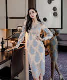 ミニドレス キャバドレス かわいい 新作 レース ゴージャス 手作り 宴会 MY2-JW0318NE49