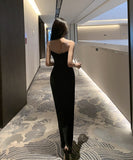 Lady's coco ロングドレス キャバドレス セクシー ライトラグジュアリー スパンコール メッシュ パーティー LW2-HYL11041