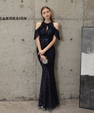 【7色】ロングドレス キラキラ 気質 高級感 演奏会 宴会 マーメイドドレス YH2-YEY16223#