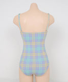 【2色】水着モノキニビキニチック柄体型カバー温泉ビーチ海ハイウエストセクシー WQ7-XYX-V2531